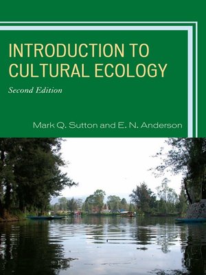 cover image of Introduction to Cultural Ecology